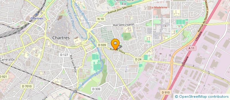 localisation de l'entreprise MONSIEUR ZIAULLAH SAFI à CHARTRES