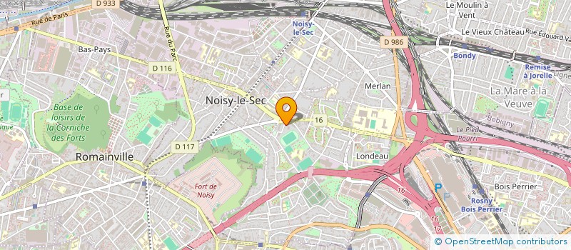 localisation de l'entreprise MONSIEUR ZIAULLAH SAFI à NOISY-LE-SEC