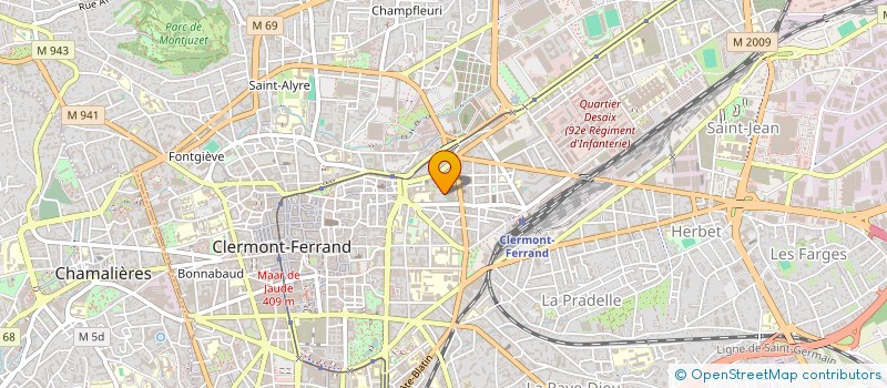 localisation de l'entreprise MONSIEUR ZIAURAHMAN MAMOND  CLERMONT-FERRAND