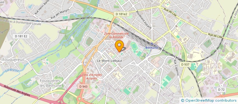 localisation de l'entreprise MONSIEUR ZIAURRAHMAN ORYAKHEIL  BETHUNE