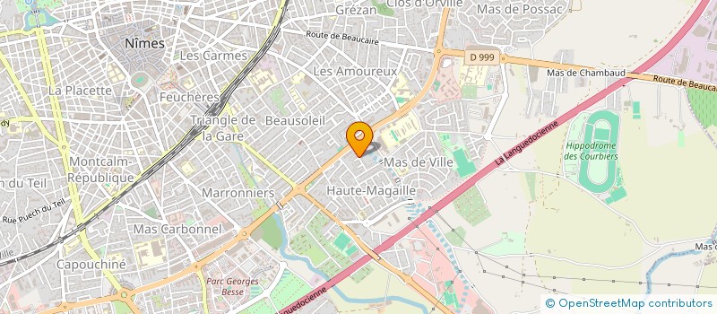 localisation de l'entreprise MONSIEUR ZIDANE BOUNEKHAKHAL  NIMES