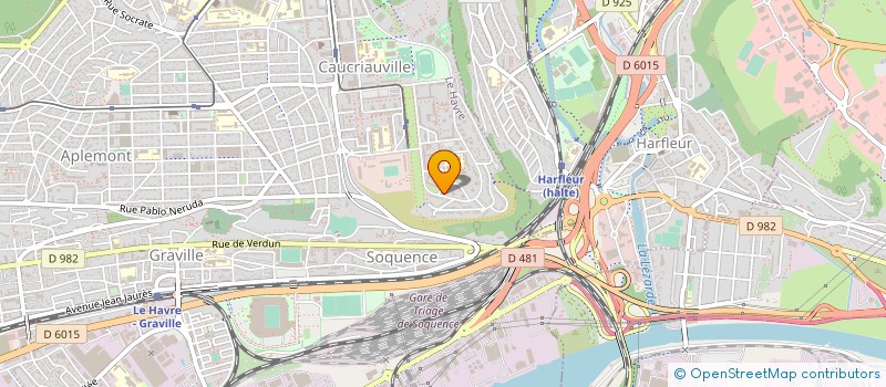 localisation de l'entreprise MONSIEUR ZIDANE DIF à LE HAVRE