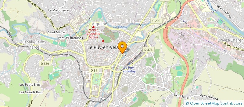 localisation de l'entreprise MONSIEUR ZIDANE DORKELD  LE PUY-EN-VELAY