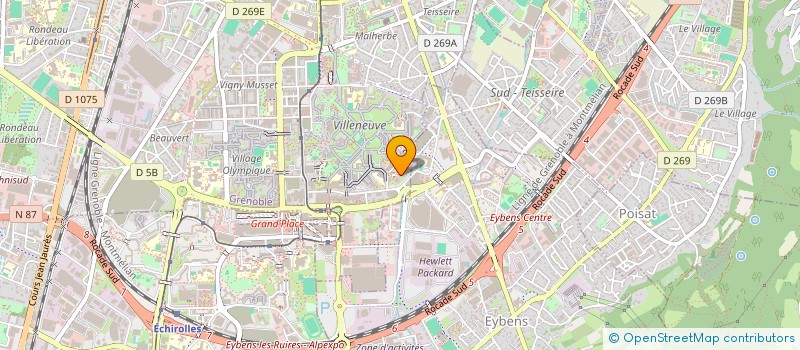 localisation de l'entreprise MONSIEUR ZIDANE MHAMDI  GRENOBLE