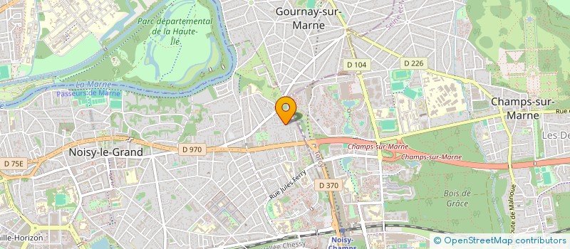 localisation de l'entreprise MONSIEUR ZIDDANE ZAID  NOISY-LE-GRAND