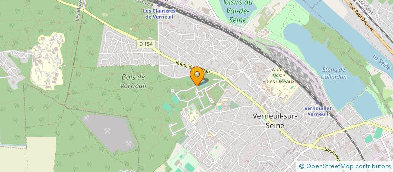 localisation de l'entreprise MONSIEUR ZIE ADAMA COULIBALY à VERNEUIL-SUR-SEINE