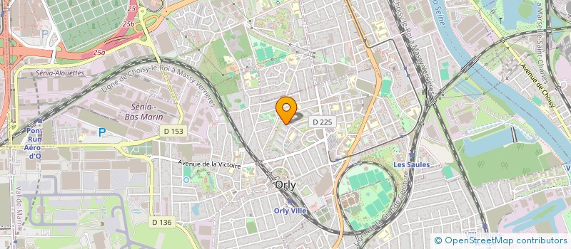 localisation de l'entreprise MONSIEUR ZIE CISSE  ORLY