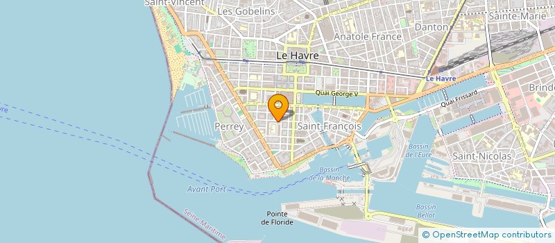 localisation de l'entreprise MONSIEUR ZIE KONE  LE HAVRE