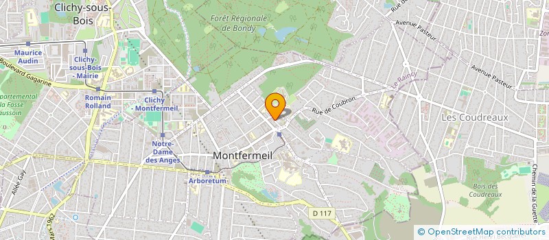 localisation de l'entreprise MONSIEUR ZIE OUATTARA à MONTFERMEIL