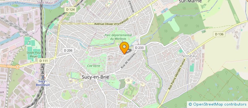 localisation de l'entreprise MONSIEUR ZIED ABIDI  SUCY-EN-BRIE