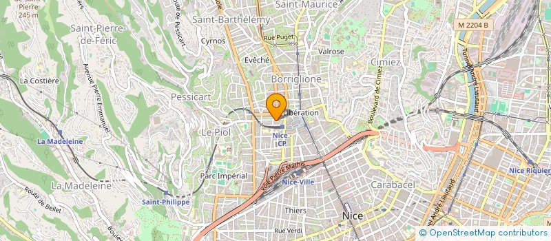 localisation de l'entreprise MONSIEUR ZIED AGREBI à NICE