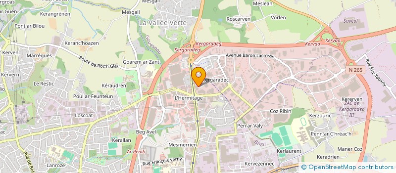 localisation de l'entreprise MONSIEUR ZIED AJEL à BREST