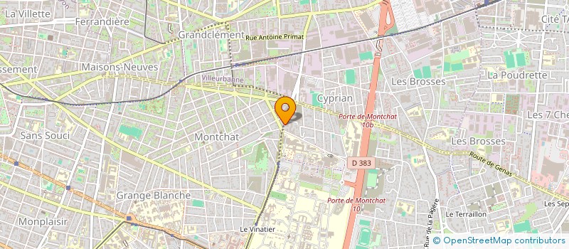 localisation de l'entreprise MONSIEUR ZIED AOUNI  BRON