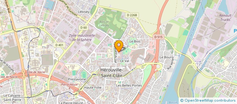 localisation de l'entreprise MONSIEUR ZIED AZAIEZ à HEROUVILLE-SAINT-CLAIR