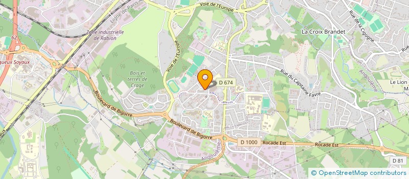 localisation de l'entreprise MONSIEUR ZIED AZIZI à ANGOULEME