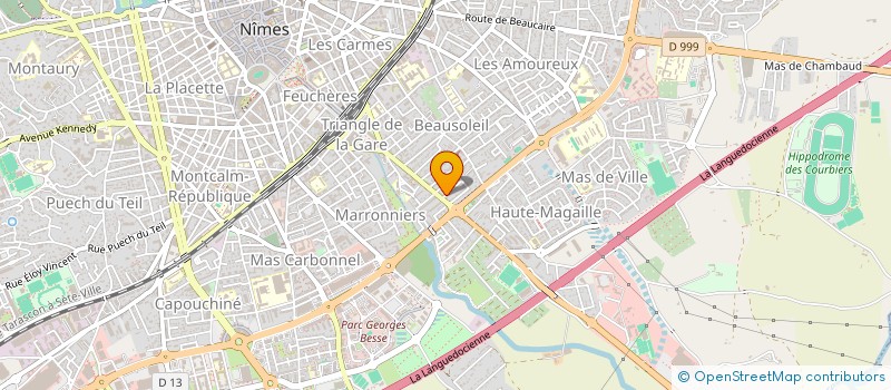 localisation de l'entreprise MONSIEUR ZIED BAAZAOUI  NIMES