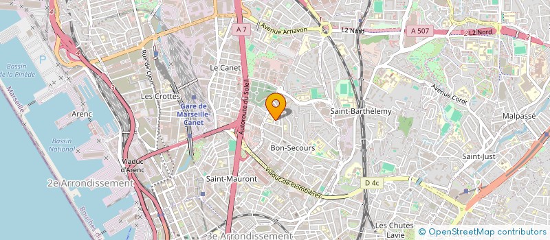 localisation de l'entreprise MONSIEUR ZIED BEN RHOUMA à MARSEILLE