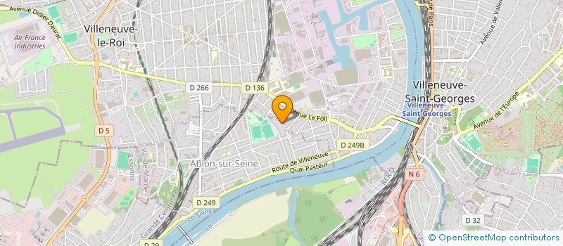 localisation de l'entreprise MONSIEUR ZIED CHAKROUN  ABLON-SUR-SEINE