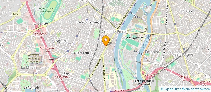 localisation de l'entreprise MONSIEUR ZIED CHERNI  TOULOUSE