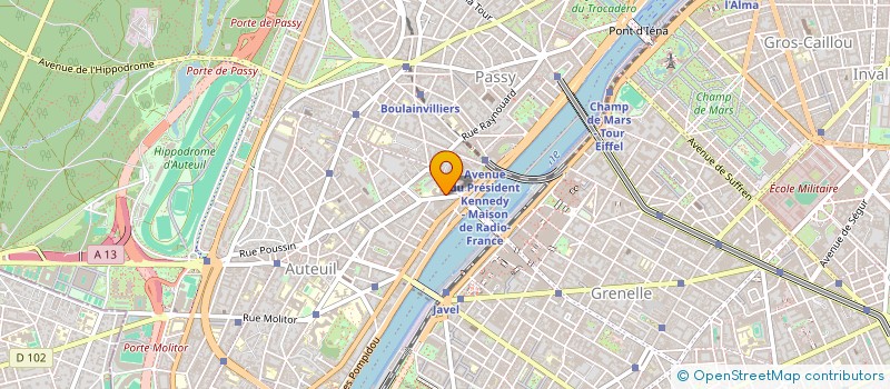 localisation de l'entreprise MONSIEUR ZIED DRIDI  PARIS