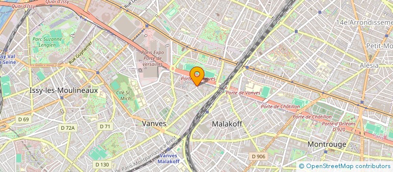 localisation de l'entreprise MONSIEUR ZIED EL ARIF  VANVES