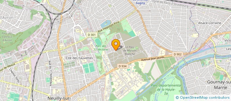 localisation de l'entreprise MONSIEUR ZIED EL GHAOUI à NEUILLY-SUR-MARNE
