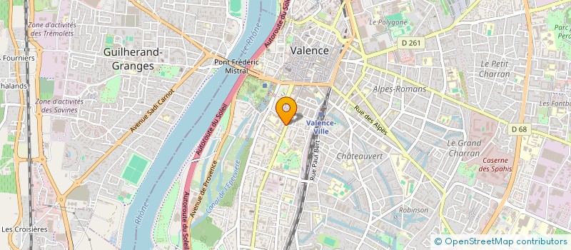 localisation de l'entreprise MONSIEUR ZIED GHARS  VALENCE