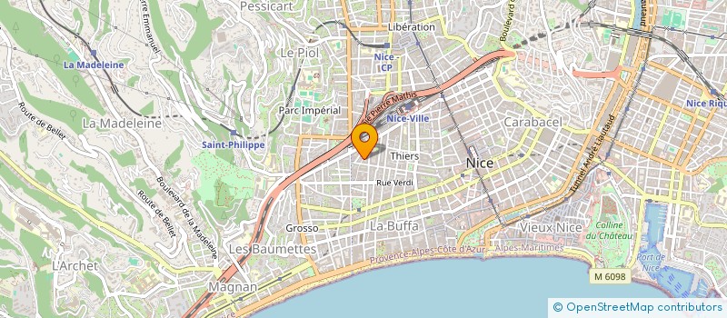 localisation de l'entreprise MONSIEUR ZIED HAMMAMI à NICE