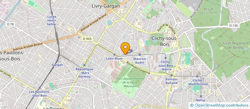 localisation de l'entreprise MONSIEUR ZIED HAMMAMI à CLICHY-SOUS-BOIS