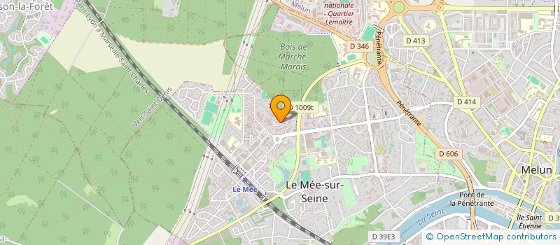 localisation de l'entreprise MONSIEUR ZIED IDOUDI  LE MEE-SUR-SEINE