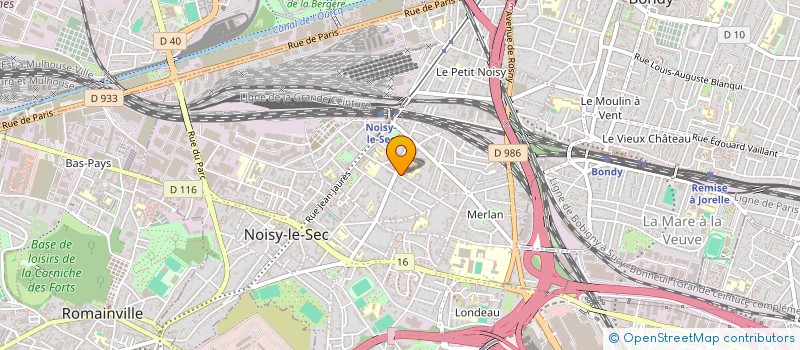 localisation de l'entreprise MONSIEUR ZIED KRID à NOISY-LE-SEC