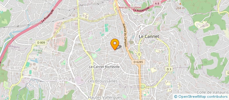 localisation de l'entreprise MONSIEUR ZIED RAJHI à LE CANNET