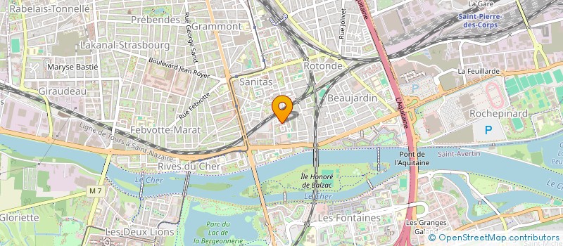 localisation de l'entreprise MONSIEUR ZIED REBAA  TOURS