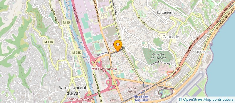 localisation de l'entreprise MONSIEUR ZIED TALEB  NICE