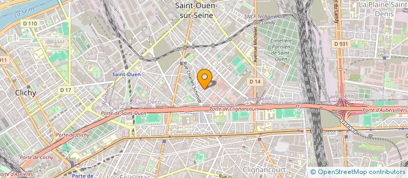 localisation de l'entreprise MONSIEUR ZIED ZAMMIT à SAINT-OUEN-SUR-SEINE