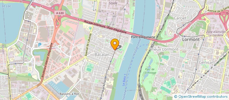 localisation de l'entreprise MONSIEUR ZIEDE SLIMEN  BORDEAUX