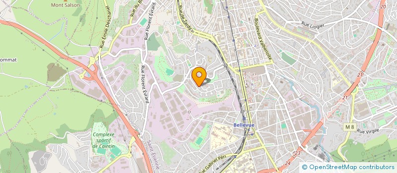 localisation de l'entreprise MONSIEUR ZIGMAS ZIOGAS  SAINT-ETIENNE