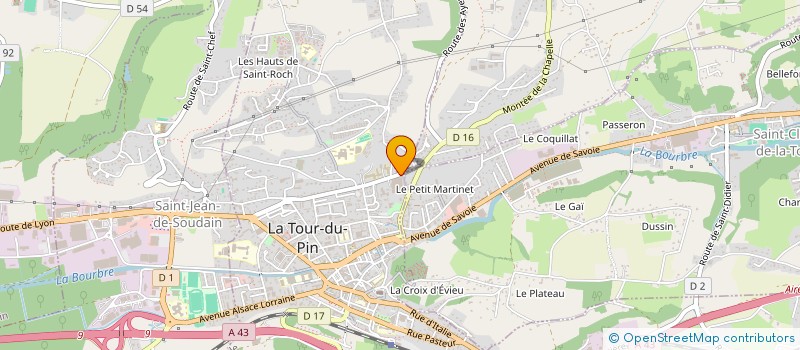 localisation de l'entreprise MONSIEUR ZIHAD BEN HARB  LA TOUR-DU-PIN