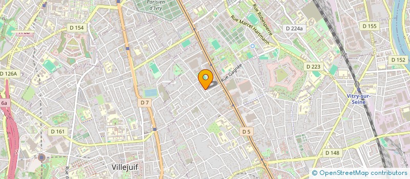 localisation de l'entreprise MONSIEUR ZIHAO GUO à VITRY-SUR-SEINE