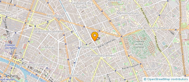 localisation de l'entreprise MONSIEUR ZIJUN DING  PARIS