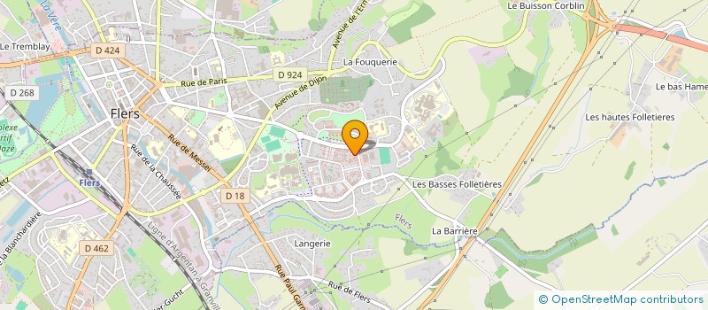 localisation de l'entreprise MONSIEUR ZIKRI DEMIR à FLERS