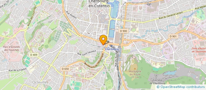 localisation de l'entreprise MONSIEUR ZIKRIA NIAZI  CHERBOURG-EN-COTENTIN