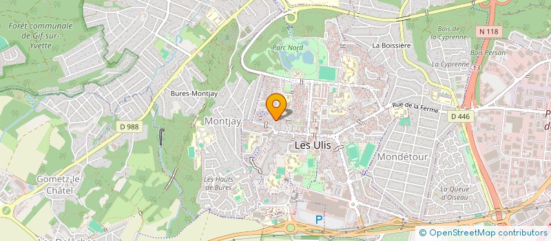 localisation de l'entreprise MONSIEUR ZIKRULLAH NIAZI  LES ULIS
