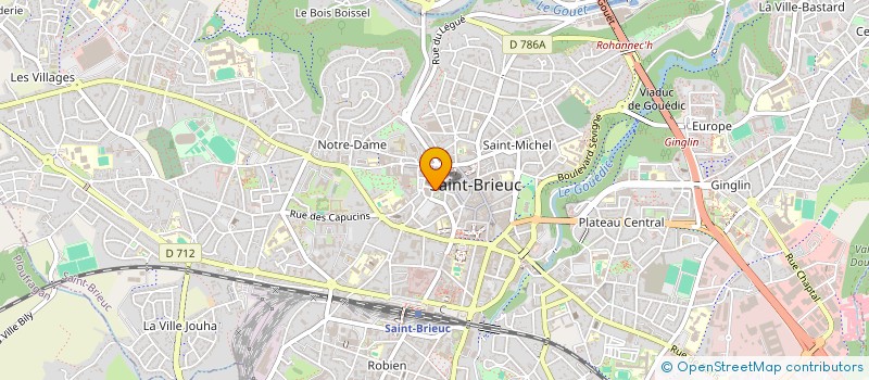 localisation de l'entreprise MONSIEUR ZIKRULLAH SHINWARI à SAINT-BRIEUC