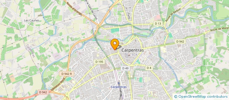 localisation de l'entreprise MONSIEUR ZILALSEN CHAIBI à CARPENTRAS