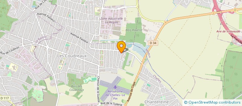 localisation de l'entreprise MONSIEUR ZILDO LOPES BORGES  CHELLES