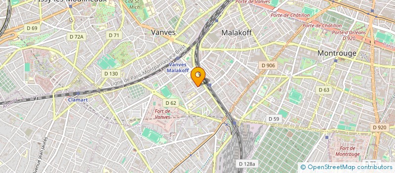 localisation de l'entreprise MONSIEUR ZILI XU  MALAKOFF