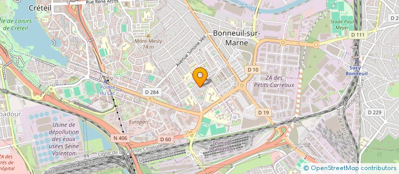 localisation de l'entreprise MONSIEUR ZIN-EDDINE OULD BOUZID  BONNEUIL-SUR-MARNE