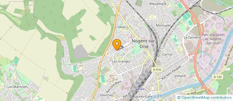 localisation de l'entreprise MONSIEUR ZINAR ASLAN à NOGENT-SUR-OISE