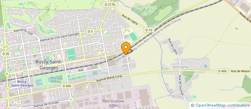 localisation de l'entreprise MONSIEUR ZINATULLAH AHMADI  BUSSY-SAINT-GEORGES